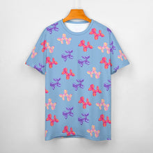 Load image into Gallery viewer, Colorful Balloon Poodles Women's Cotton T-Shirt-Apparel--8