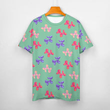 Load image into Gallery viewer, Colorful Balloon Poodles Women's Cotton T-Shirt-Apparel--20