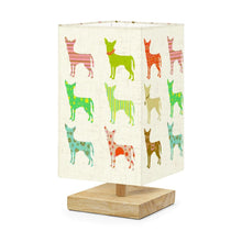 Load image into Gallery viewer, Colorful Chihuahua Silhouettes Love Desktop Table Lamp-Desk Lamps-Chihuahua,Christmas,Dog Dad Gifts,Dog Mom Gifts,Home Decor,Lamp-US Plug-2