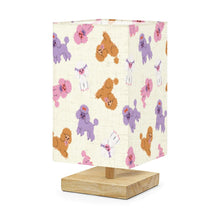 Load image into Gallery viewer, Colorful Poodles in Playful Poses Desktop Table Lamp-Desk Lamps-US Plug-2