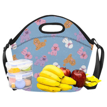 Load image into Gallery viewer, Colorful Poodles Love Neoprene Lunch Bag-18