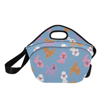 Load image into Gallery viewer, Colorful Poodles Love Neoprene Lunch Bag-20