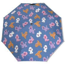 Load image into Gallery viewer, Colorful Poodles Love Umbrella-Accessories-Accessories,Dog Mom Gifts,Umbrella-6