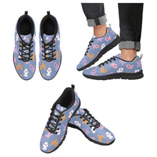 Load image into Gallery viewer, Colorful Poodles Love Women's Breathable Sneakers-Slate Blue-US13-6