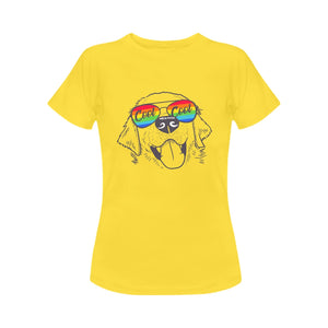 Cool Cool Golden Retriever Women's T-Shirt-Apparel-Apparel, Dogs, Golden Retriever, T Shirt-4