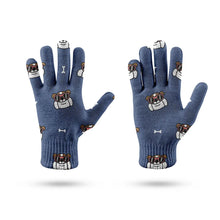 Load image into Gallery viewer, Coolest English Bulldog Love Touch Screen Gloves-Accessories-Accessories,Dog Dad Gifts,Dog Mom Gifts,English Bulldog,Gloves-11