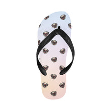 Load image into Gallery viewer, Coolest Pug Love Unisex Slippers - 9 Colors-Footwear-Accessories,Dog Dad Gifts,Dog Mom Gifts,Pug,Slippers-Blush Horizon-S-25
