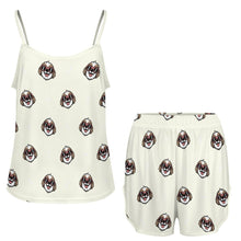 Load image into Gallery viewer, Coolest Shih Tzu Love Women's Cami and Shorts Pajama Set-4