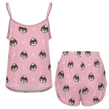 Load image into Gallery viewer, Coolest Shih Tzu Love Women's Cami and Shorts Pajama Set-7