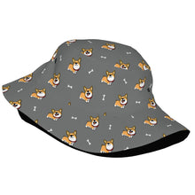 Load image into Gallery viewer, Corgi Bliss Bucket Hat-Hats &amp; Caps-Accessories,Corgi,Dog Dad Gifts,Dog Mom Gifts,Hats-10