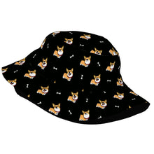 Load image into Gallery viewer, Corgi Bliss Bucket Hat-Hats &amp; Caps-Accessories,Corgi,Dog Dad Gifts,Dog Mom Gifts,Hats-2