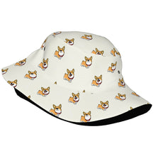 Load image into Gallery viewer, Corgi Bliss Bucket Hat-Hats &amp; Caps-Accessories,Corgi,Dog Dad Gifts,Dog Mom Gifts,Hats-50