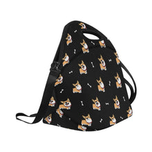 Load image into Gallery viewer, Corgi Bliss Neoprene Lunch Bag-Accessories-Accessories,Bags,Corgi,Dog Dad Gifts,Dog Mom Gifts,Lunch Bags-14