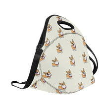 Load image into Gallery viewer, Corgi Bliss Neoprene Lunch Bag-Accessories-Accessories,Bags,Corgi,Dog Dad Gifts,Dog Mom Gifts,Lunch Bags-4