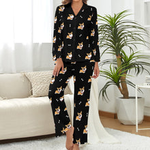Load image into Gallery viewer, Corgi Bliss Pajamas Set for Women-33