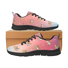 Load image into Gallery viewer, Corgi Bliss Women's Breathable Sneakers - 7 Gradients-39