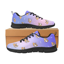 Load image into Gallery viewer, Corgi Bliss Women's Breathable Sneakers - 7 Gradients-4