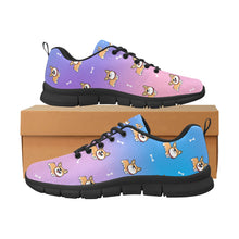 Load image into Gallery viewer, Corgi Bliss Women's Breathable Sneakers - 7 Gradients-9