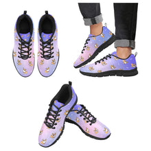 Load image into Gallery viewer, Corgi Bliss Women's Breathable Sneakers - 7 Gradients-CornflowerBlue4-US13-1