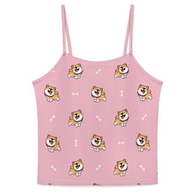 Load image into Gallery viewer, Corgi Bliss Women's Cami and Shorts Pajama Set-13