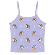 Load image into Gallery viewer, Corgi Bliss Women's Cami and Shorts Pajama Set-17