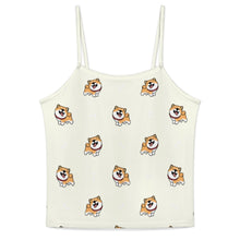 Load image into Gallery viewer, Corgi Bliss Women's Cami and Shorts Pajama Set-9