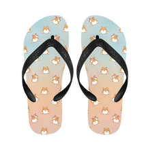 Load image into Gallery viewer, Corgi Bum Delight Unisex Slippers - 7 Gradients-10