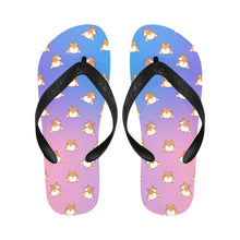 Load image into Gallery viewer, Corgi Bum Delight Unisex Slippers - 7 Gradients-12