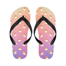 Load image into Gallery viewer, Corgi Bum Delight Unisex Slippers - 7 Gradients-14