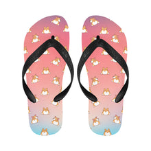 Load image into Gallery viewer, Corgi Bum Delight Unisex Slippers - 7 Gradients-18