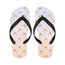 Load image into Gallery viewer, Corgi Bum Delight Unisex Slippers - 7 Gradients-19