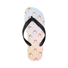 Load image into Gallery viewer, Corgi Bum Delight Unisex Slippers - 7 Gradients-26