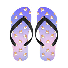 Load image into Gallery viewer, Corgi Bum Delight Unisex Slippers - 7 Gradients-2