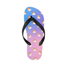 Load image into Gallery viewer, Corgi Bum Delight Unisex Slippers - 7 Gradients-5