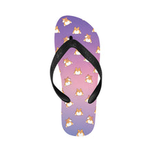 Load image into Gallery viewer, Corgi Bum Delight Unisex Slippers - 7 Gradients-6