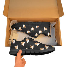 Load image into Gallery viewer, Corgi Bum Delight Women's Breathable Sneakers-11