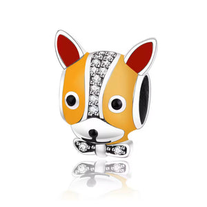 Corgi Love Silver Charm Bead-Dog Themed Jewellery-Charm Beads, Corgi, Dog Mom Gifts, Jewellery-2025-2