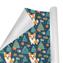 Load image into Gallery viewer, Corgi Christmas Celebration Gift Wrapping Paper - 2 Rolls-Christmas Ornament-Christmas,Corgi,Wrapping Paper-4
