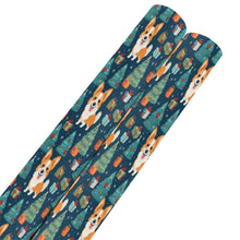 Load image into Gallery viewer, Corgi Christmas Celebration Gift Wrapping Paper - 2 Rolls-Christmas Ornament-Christmas,Corgi,Wrapping Paper-5