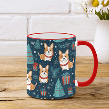 Load image into Gallery viewer, Corgi Christmas Festivity Coffee Mug-2