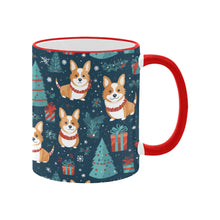 Load image into Gallery viewer, Corgi Christmas Festivity Coffee Mug-5