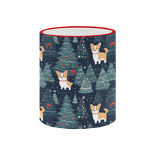 Load image into Gallery viewer, Corgi Christmas Tree Mosaic Christmas Mug-5