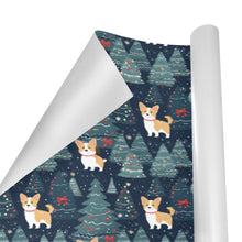 Load image into Gallery viewer, Corgi Christmas Tree Mosaic Gift Wrapping Paper - 2 Rolls-Christmas Ornament-Christmas,Corgi,Wrapping Paper-4
