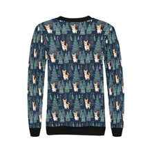 Load image into Gallery viewer, Corgi Christmas Tree Mosaic Sweatshirt for Women-Apparel-Apparel, Christmas, Corgi, Dog Mom Gifts, Sweatshirt-4