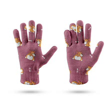 Load image into Gallery viewer, Corgi Cozy Curves Touch Screen Gloves-Accessories-Accessories,Dog Dad Gifts,Dog Mom Gifts,Gloves-10