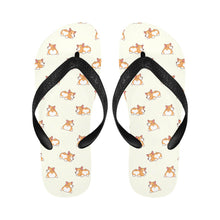 Load image into Gallery viewer, Corgi Cozy Curves Unisex Slippers - 7 Gradients-Footwear-Accessories,Corgi,Dog Dad Gifts,Dog Mom Gifts,Slippers-8