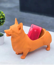 Load image into Gallery viewer, Corgi Resin Key Caddy - Large - Vibrant Home Organization Solution-Home Decor-Corgi, Home Decor, Statue-Orange-2