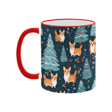 Load image into Gallery viewer, Corgi Winter Holiday Bliss Christmas Coffee Mug-4