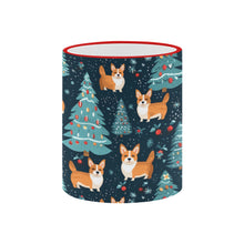 Load image into Gallery viewer, Corgi Winter Holiday Bliss Christmas Coffee Mug-3