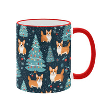 Load image into Gallery viewer, Corgi Winter Holiday Bliss Christmas Coffee Mug-5